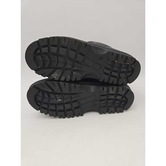 Polar Men's Hiking Snow Boots size 12 Duck Waterproof Warm Lined Black & Gray - Picture 6 of 9